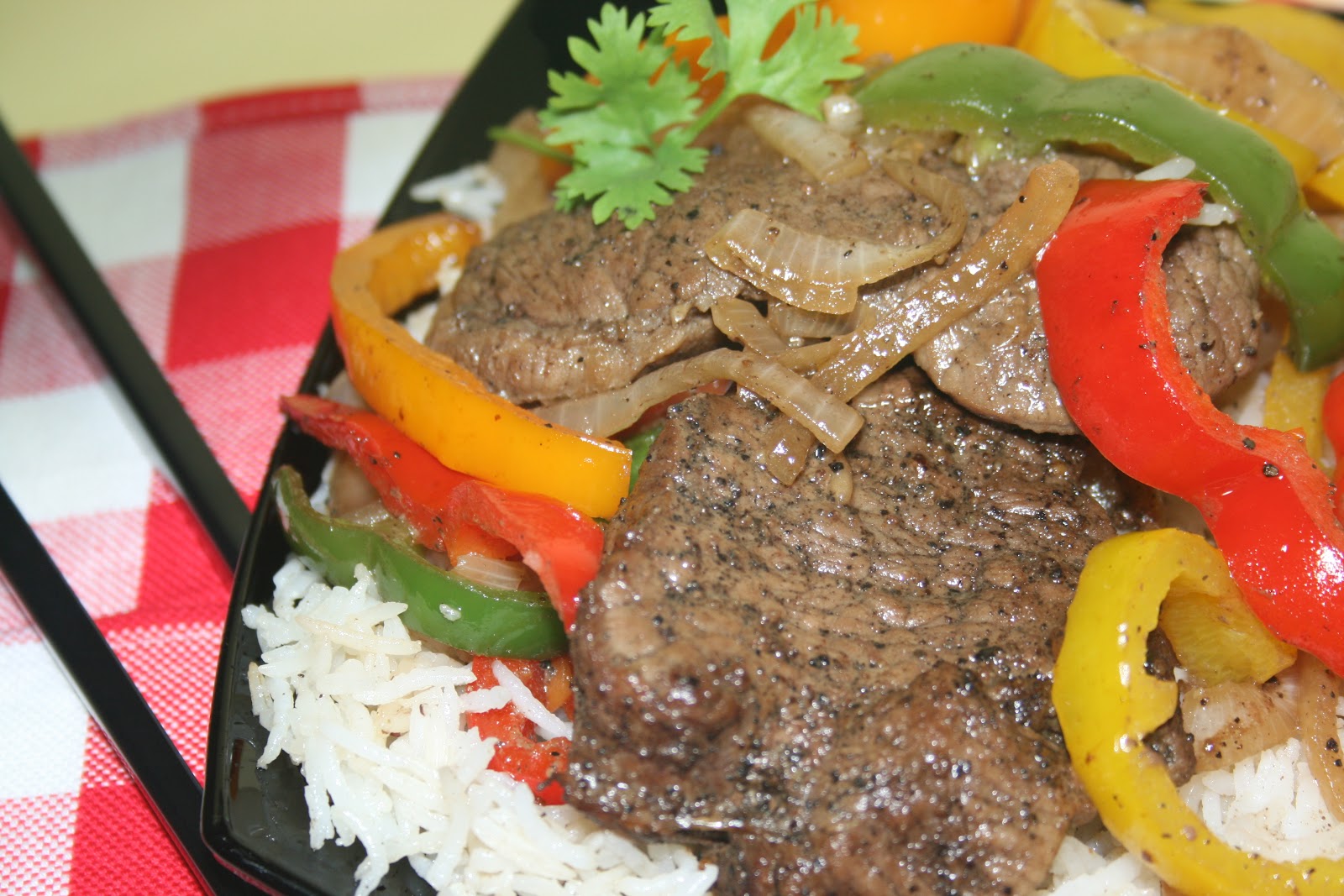 Beef Pepper Steak