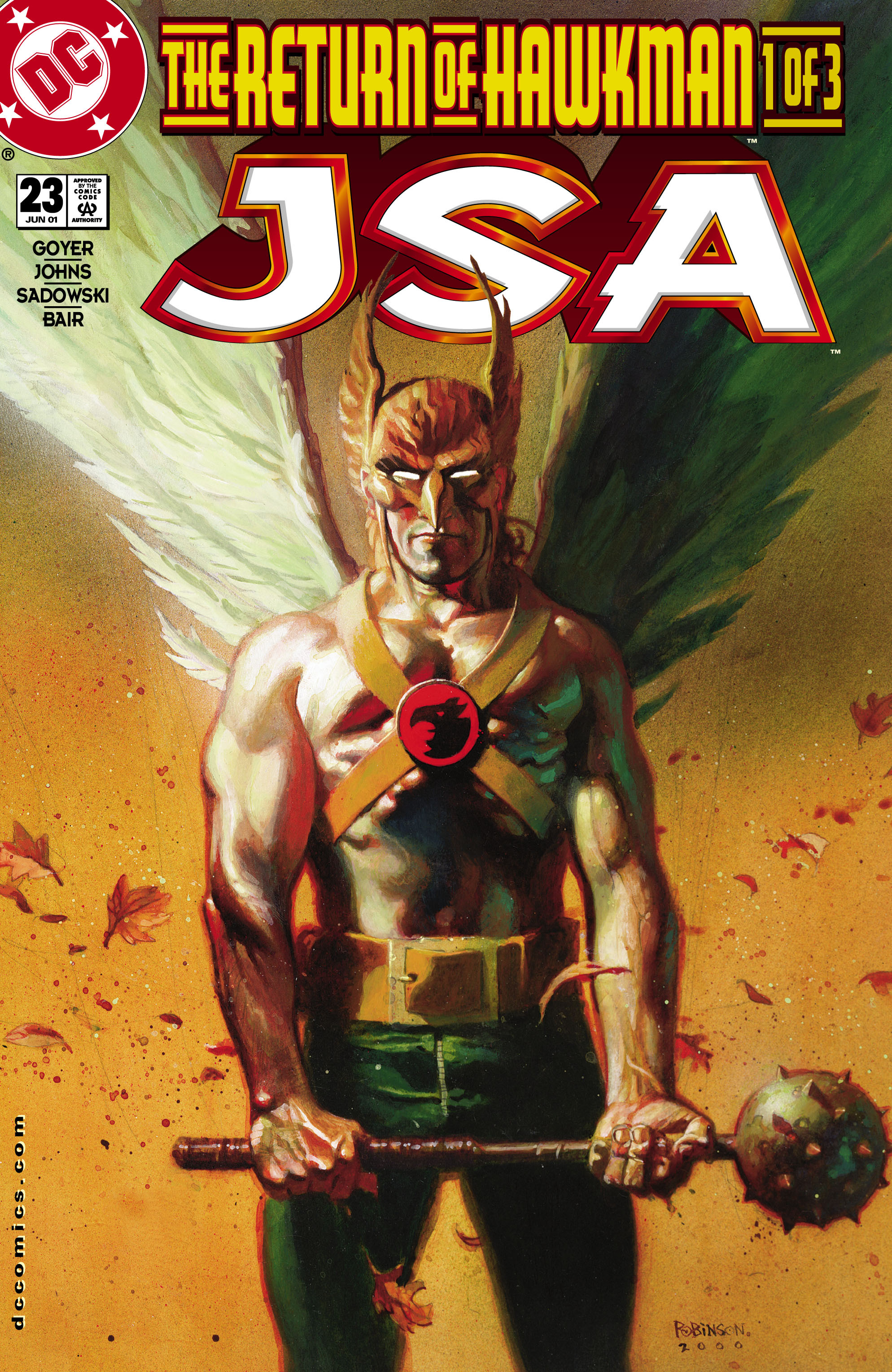 Read online JSA (1999) comic -  Issue #23 - 1