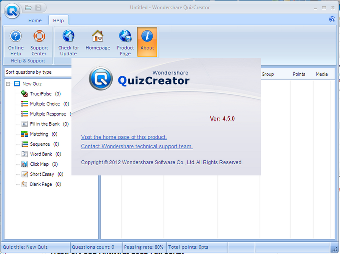 Wondershare Quiz Creator 4.5.1 Full