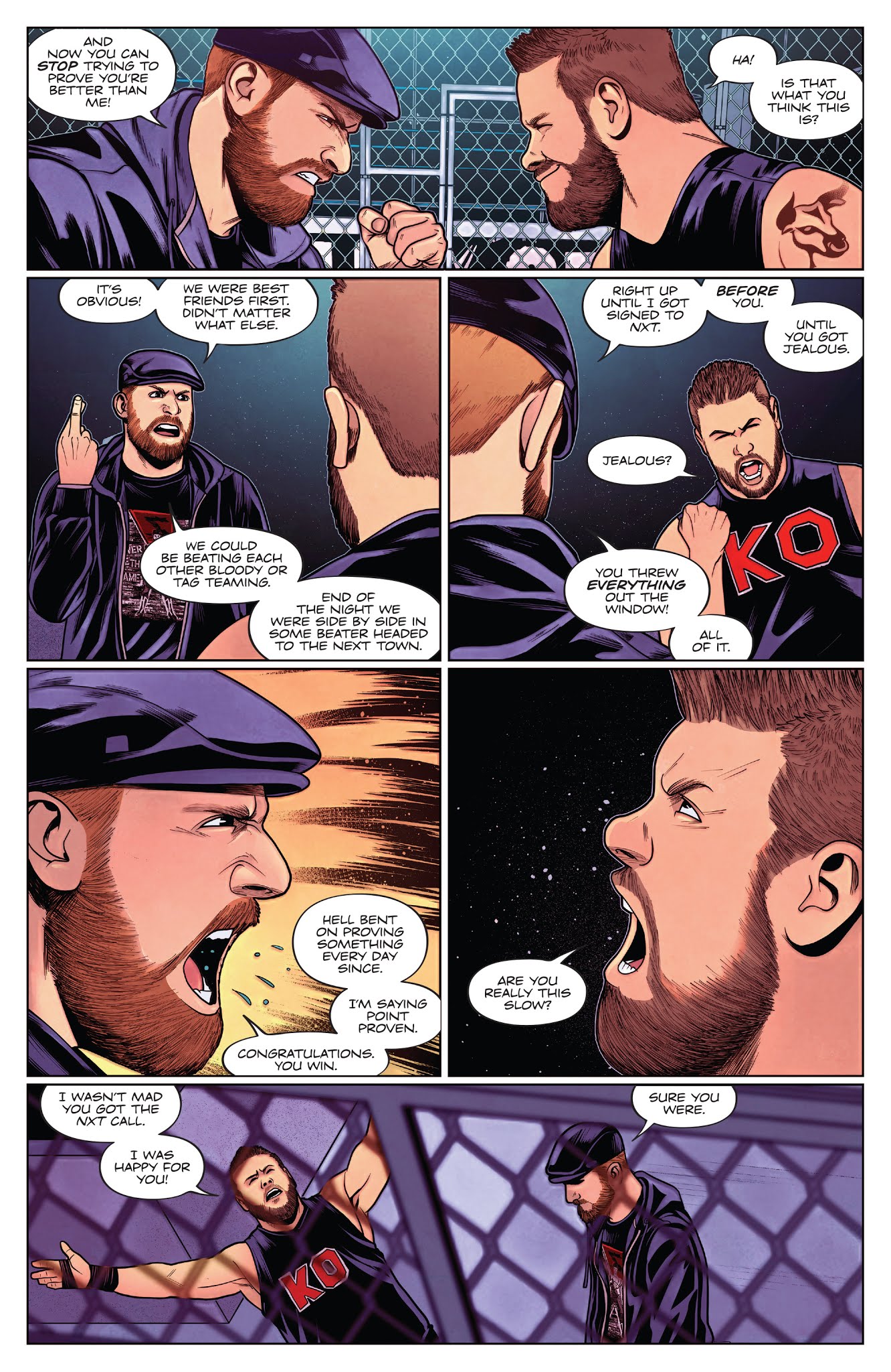Read online WWE comic -  Issue #18 - 16