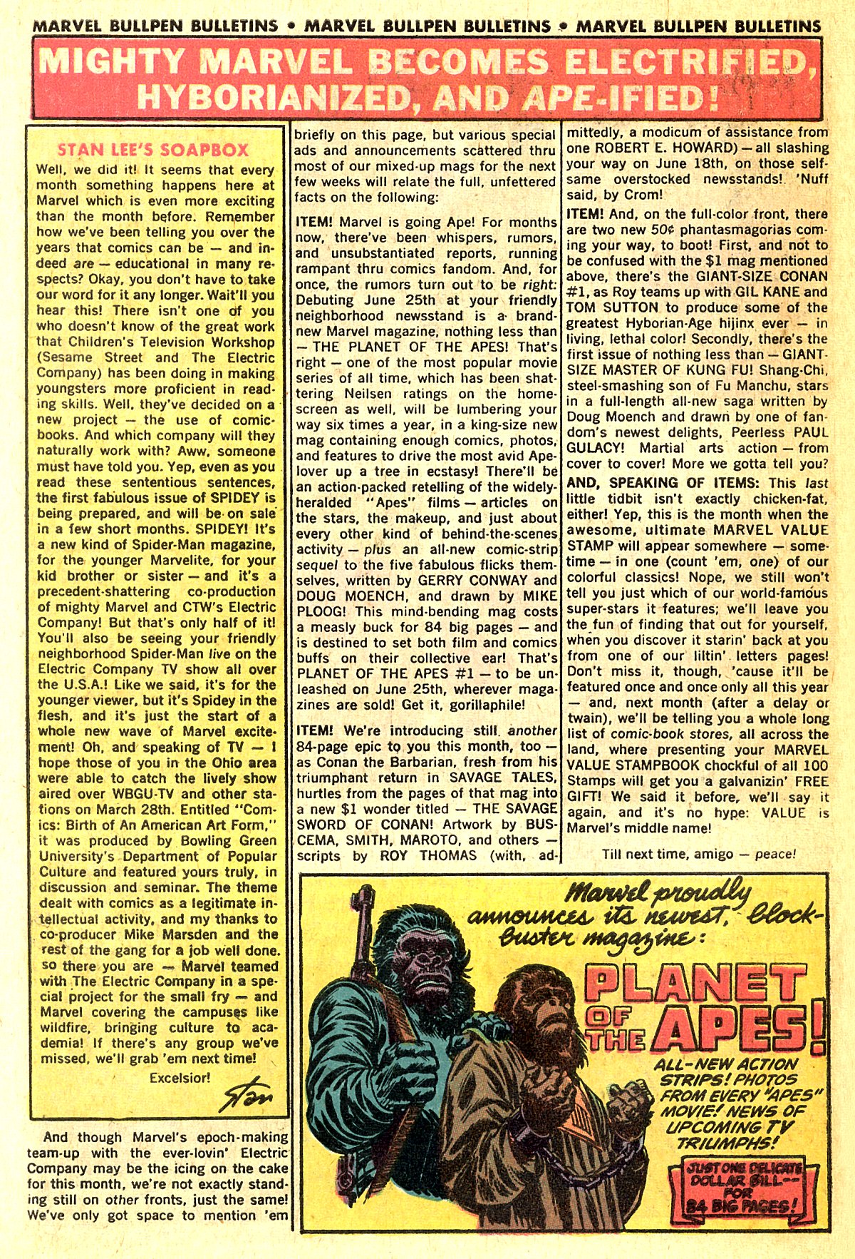 Read online Where Monsters Dwell (1970) comic -  Issue #30 - 29