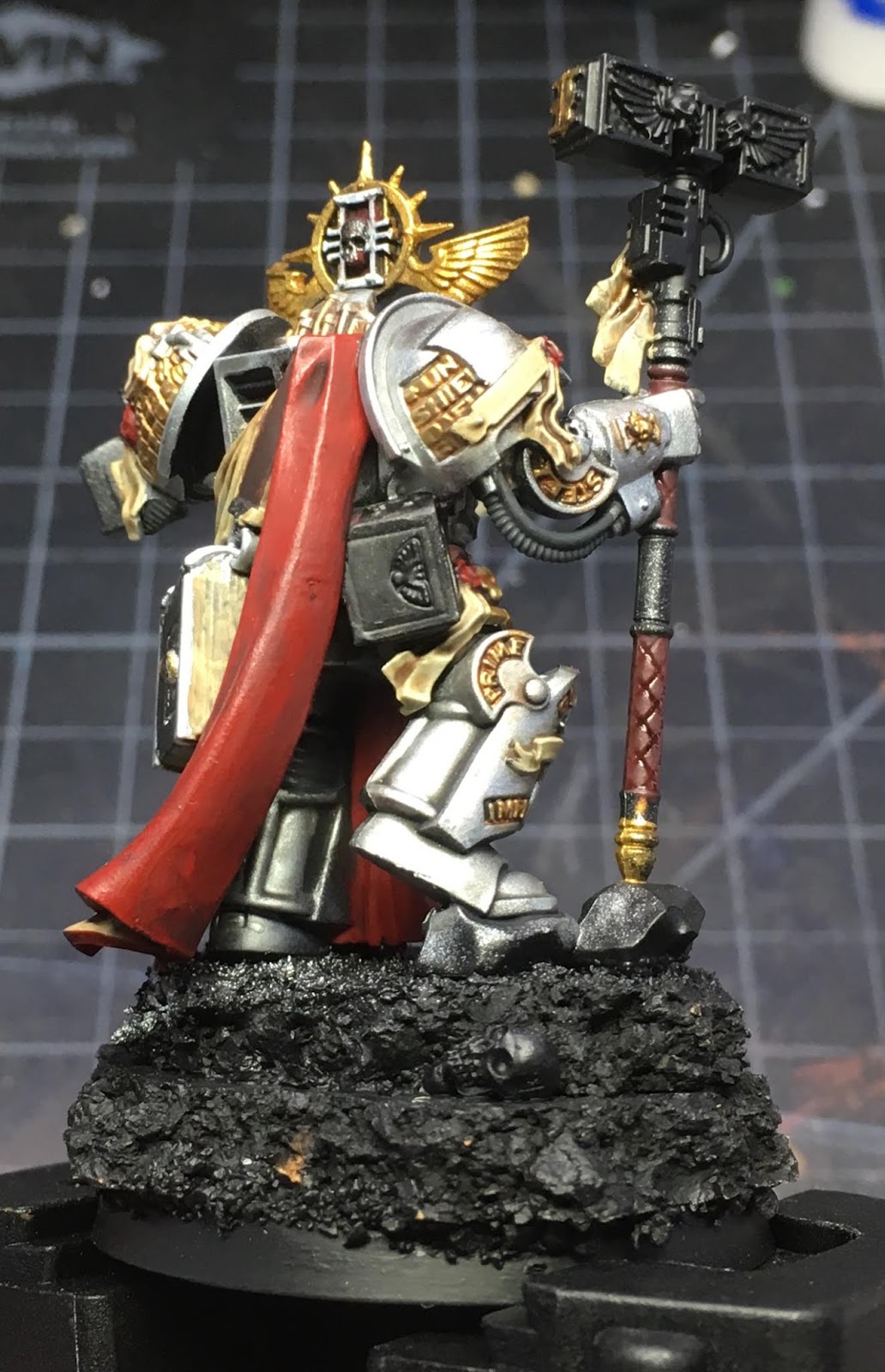 Would nuln oil look good on this shield? Throw it over everything or just  recesses? : r/Warhammer40k
