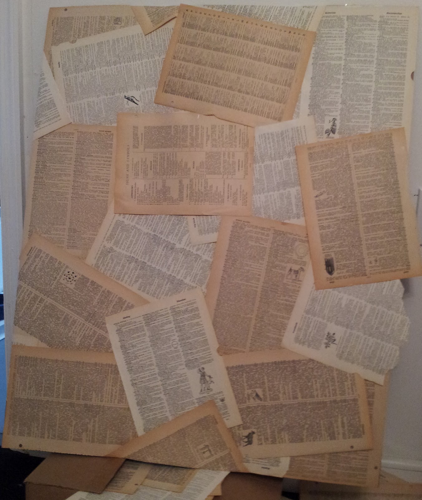 Crazy Little Thing Called Art Dictionary page book shelves