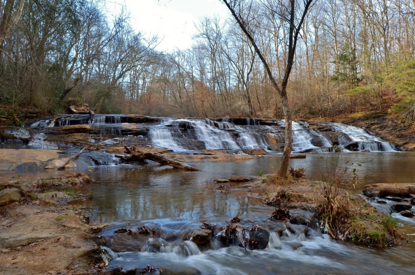 Waterfall Hero Hikes Pilot Mountain Holiday Hike