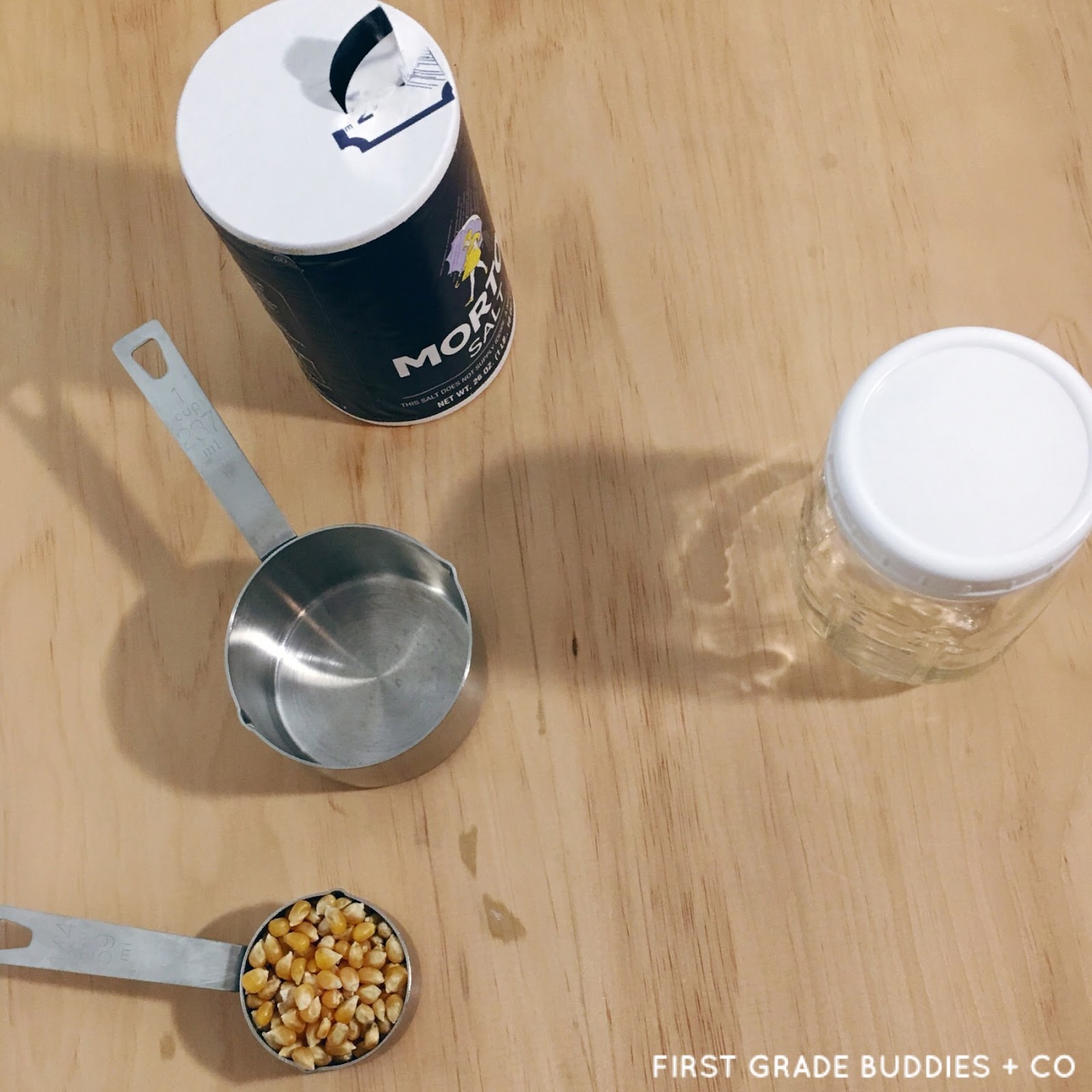 Simple Science: Popcorn in Salt | First Grade Buddies