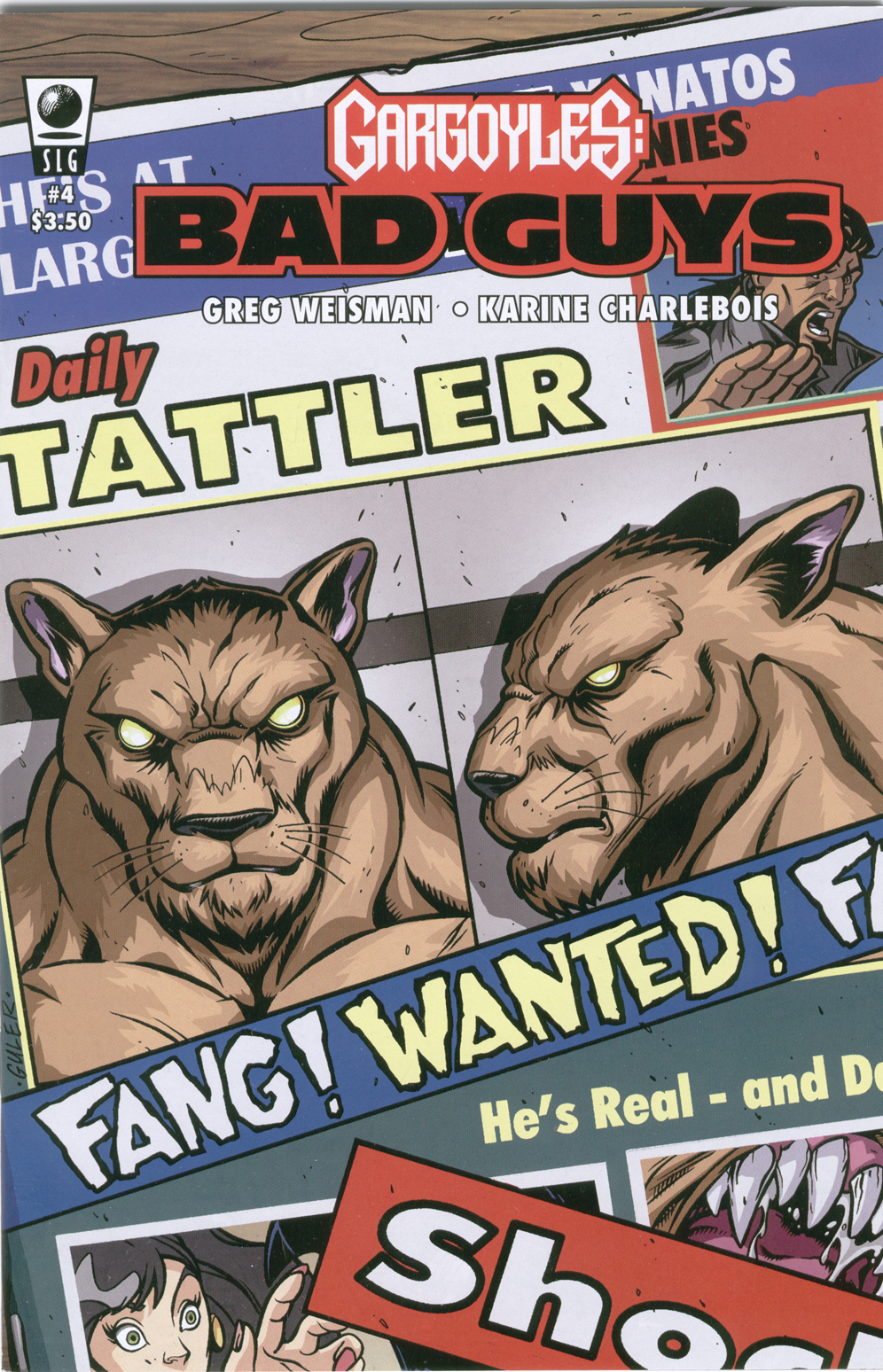 Read online Gargoyles: Bad Guys comic -  Issue #4 - 1