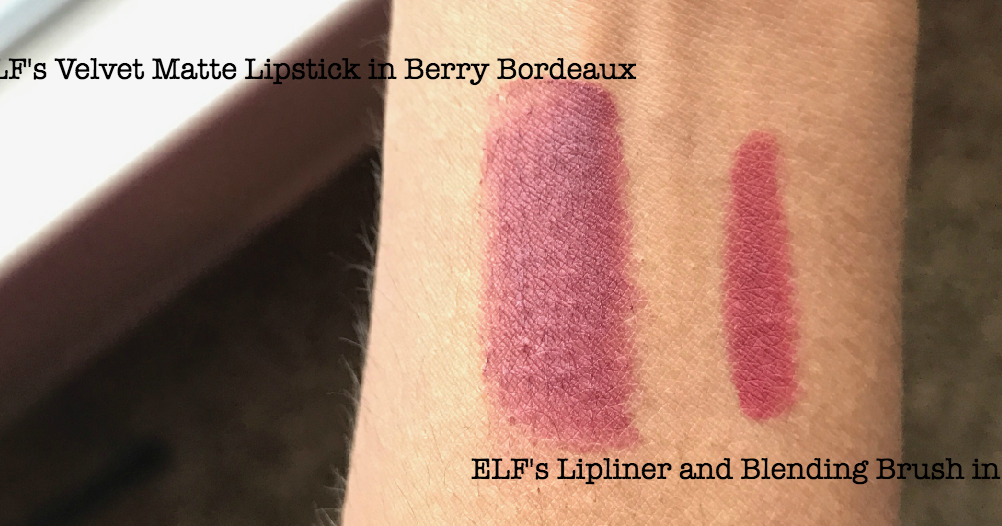elf velvet matte lipstick