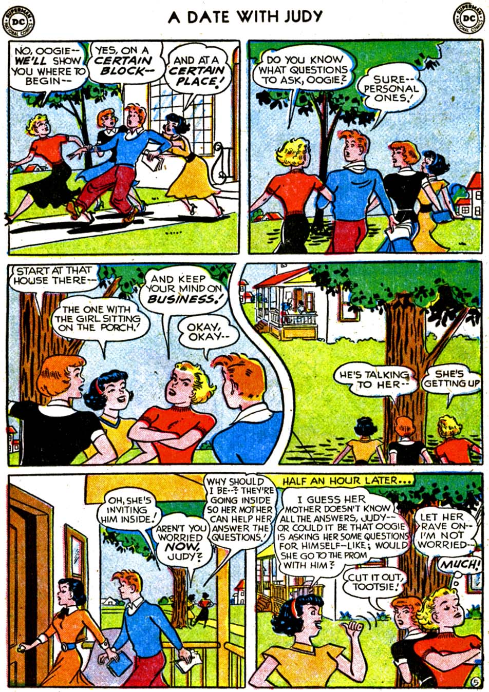 Read online A Date with Judy comic -  Issue #29 - 17