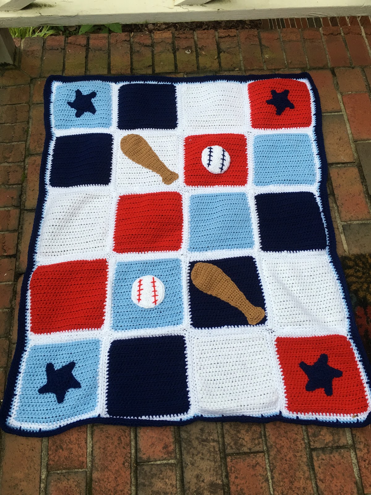 The Perfect Stitch... "Play Ball" Toddler Blanket