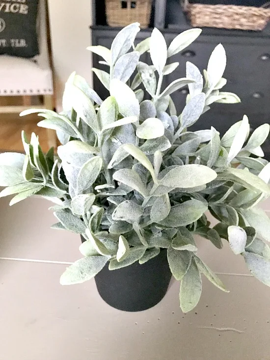 faux plant from IKEA