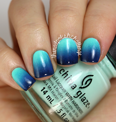 nail china glaze gradient ombre designs polish nails sea galaxy point cute yacht wait challenge