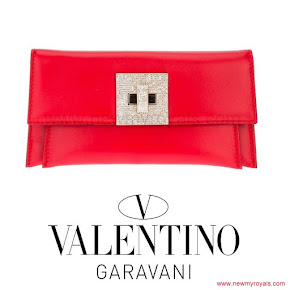Queen Maxima Style VALENTINO GARAVANI Clutch Bag