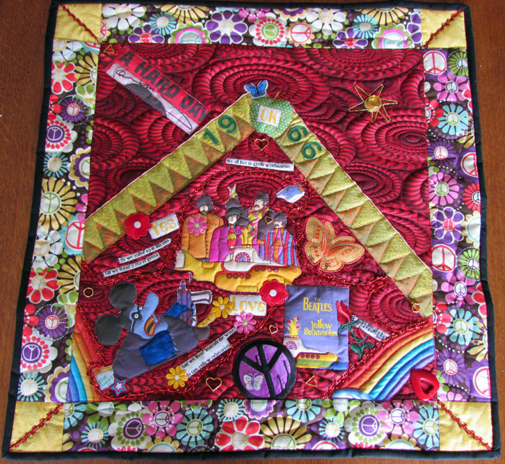 Fast Friday Fabric Challenge Yellow Submarine