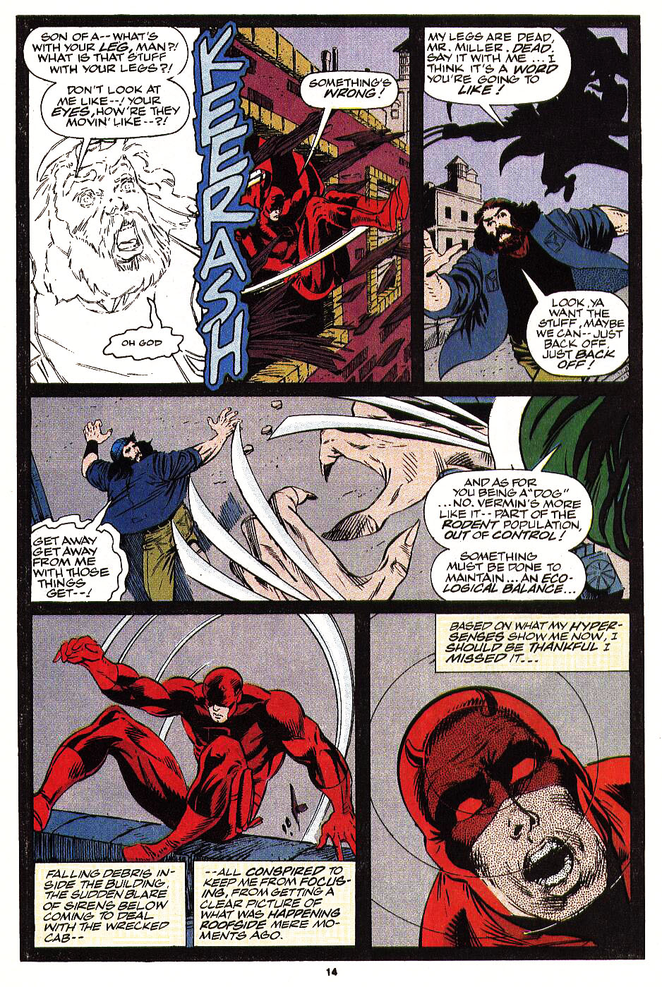 Read online Daredevil (1964) comic -  Issue #301 - 10