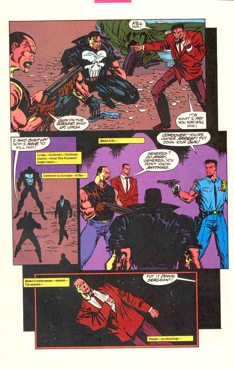 Read online The Punisher (1987) comic -  Issue #81 - Bodies of Evidence - 20