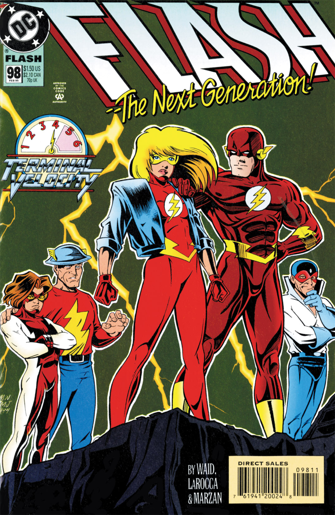 The Flash (1987) issue 98 - Page 1