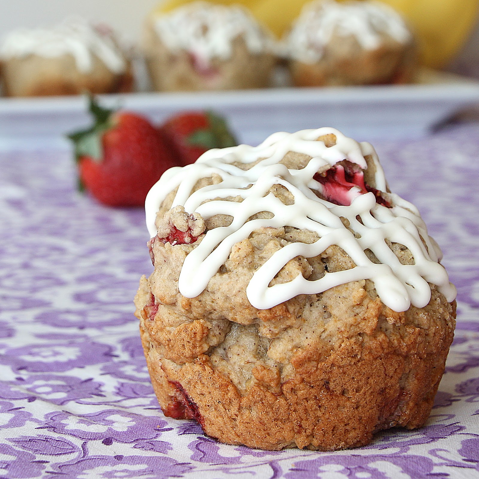 Sprinkle Charms: Strawberry Banana Muffins
