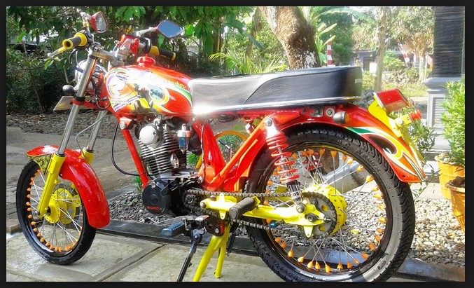 Galeri Foto Gambar Modifikasi Motor Gl Max Terkeren Dan Terbaru