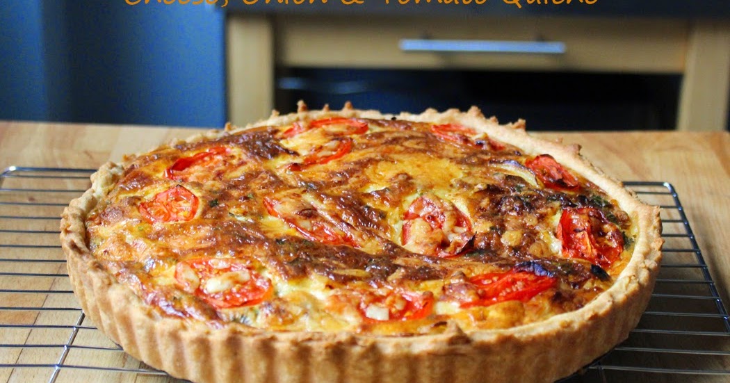 Best Recipe Cheese Onion and Tomato Quiche A Glug of Oil