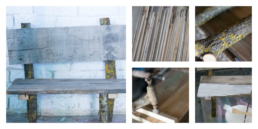 Banco madera infantil diy