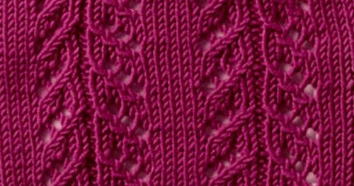 Knitting Galore: Saturday Stitch: Pointelle Stitch.