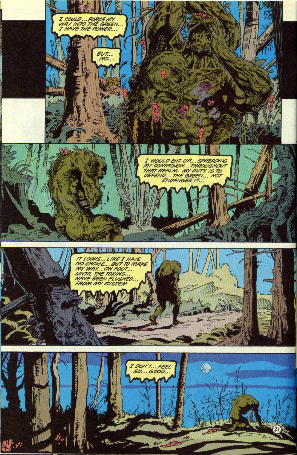 Swamp Thing (1982) Issue #128 #136 - English 22