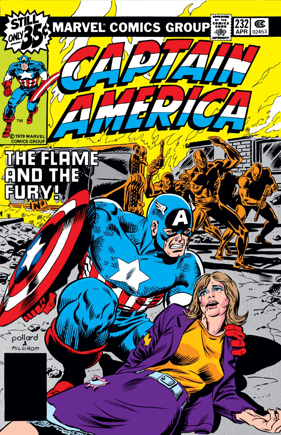 Read online Captain America (1968) comic -  Issue #232 - 1