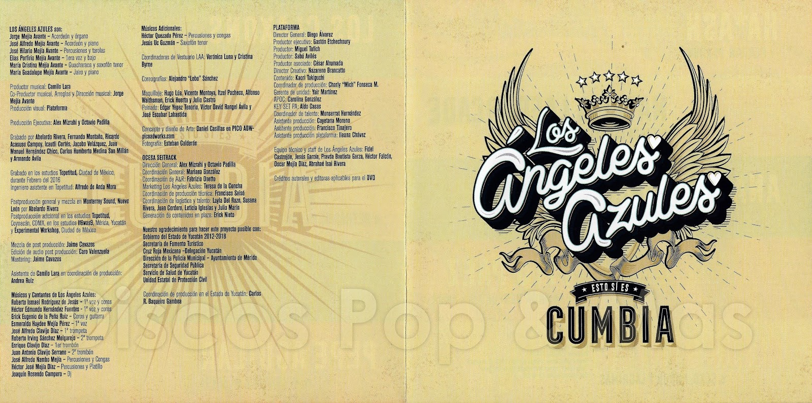 Discos Pop Mas Los Angeles Azules Esto Si Es Cumbia angeles azules esto si es cumbia