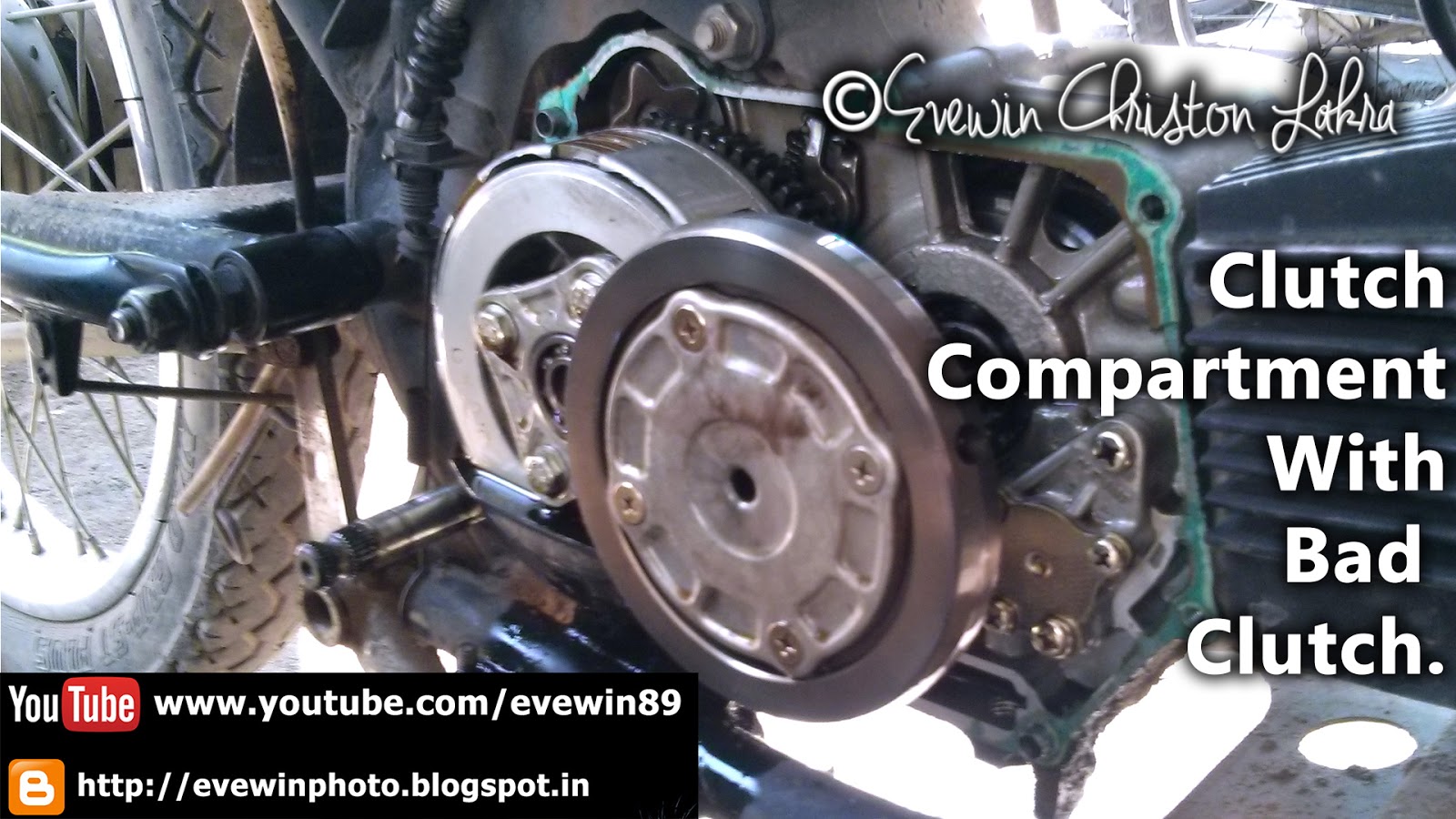 Evewin Photo HeroHonda CDDawn ClutchPlate Replacement By Evewin Lakra.