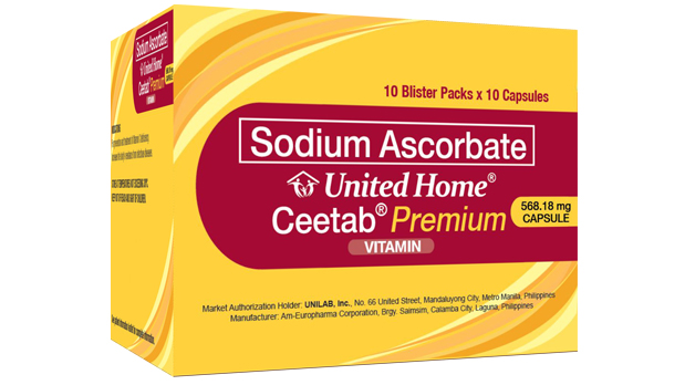 United Home Ceetab Premium - sodium ascorbate