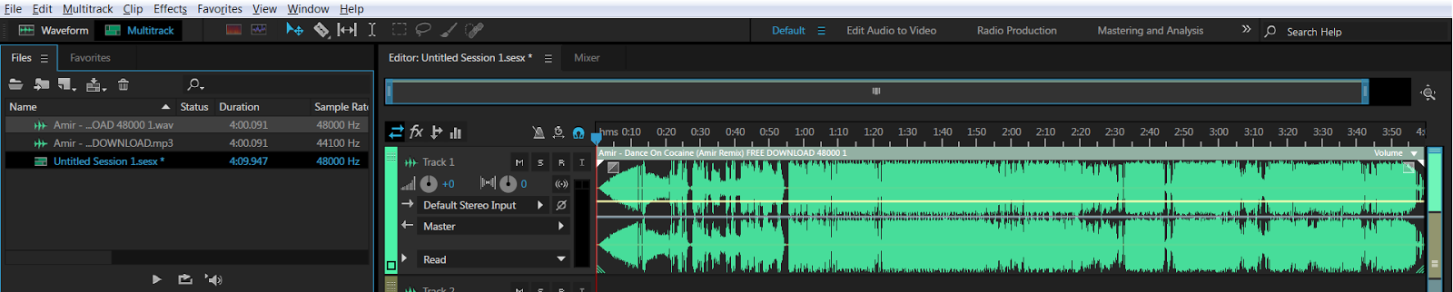 Audio Editing Made Easy: Adobe Audition CC : Shorten your favourite ...