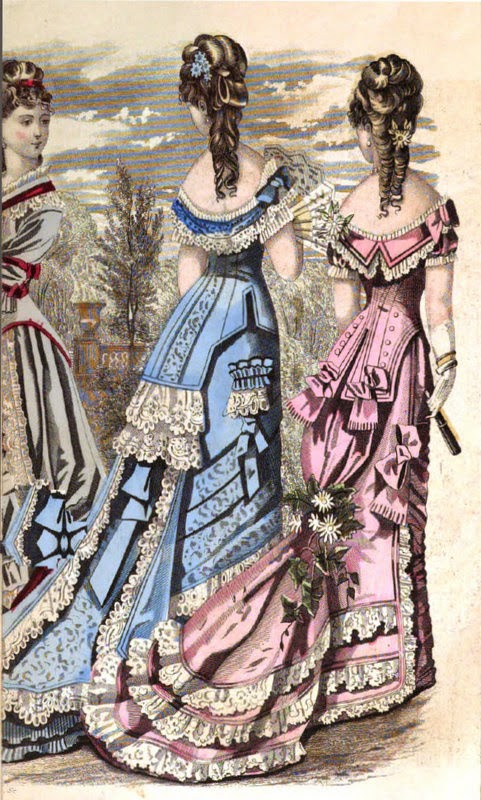 Two Nerdy History Girls: Fashions for June 1877
