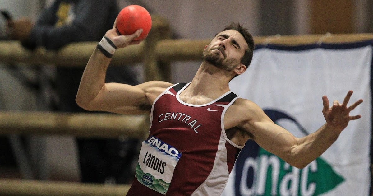 GNAC champ Kodiak Landis leads Candy Cane X heptathlon; Central's Ali