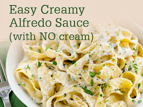 Weekly Wonders: Week 65 :: Meal Time -- Homemade Creamy Alfredo Sauce