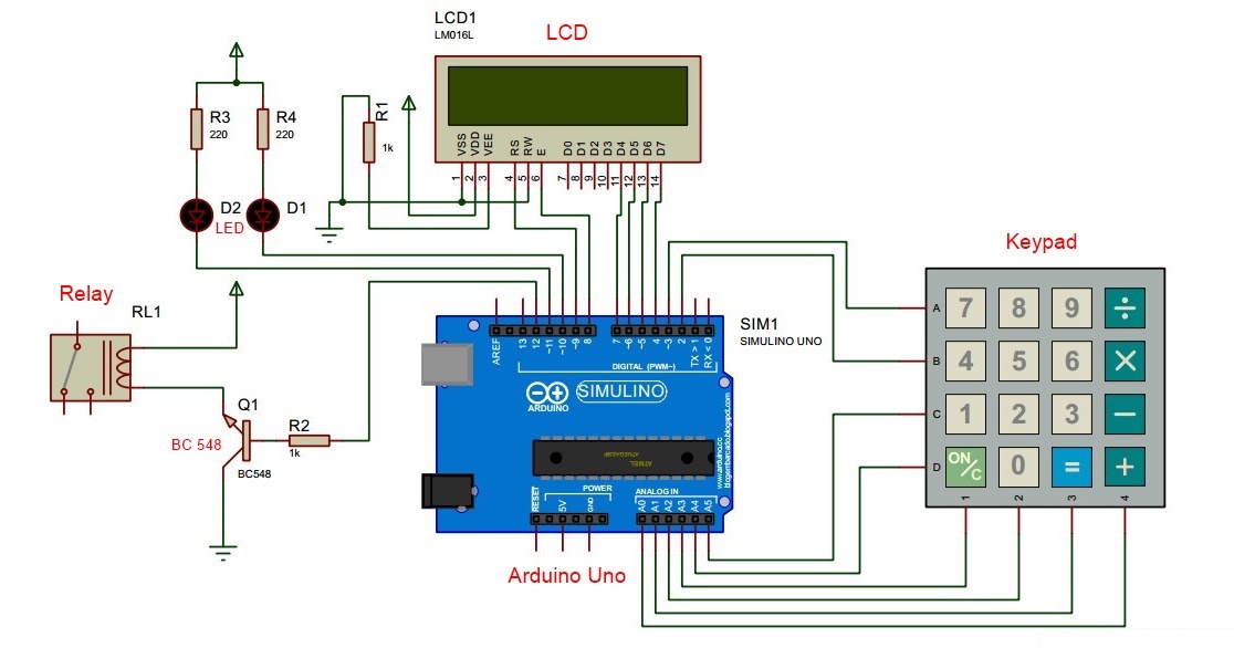 How to Make a Digital Lock Using Arduino? | StudyElectrical | Online ...