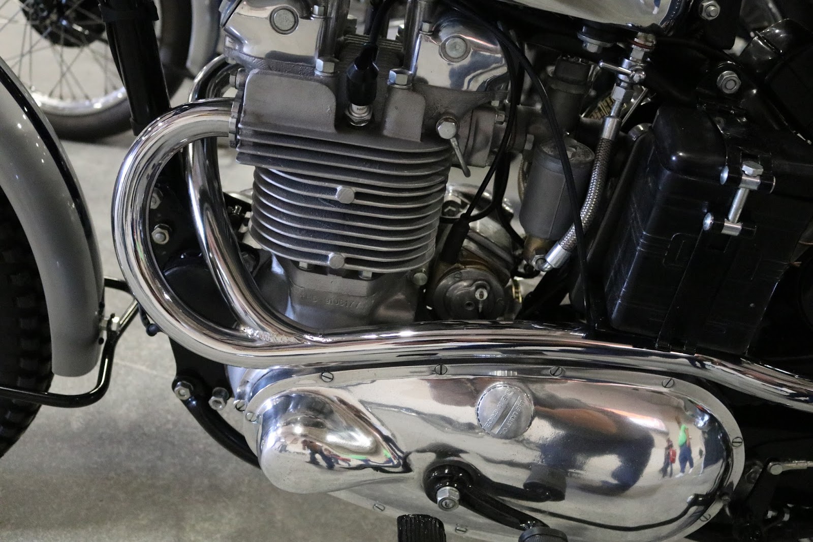 1949 triumph trophy tr5 scrambler custom