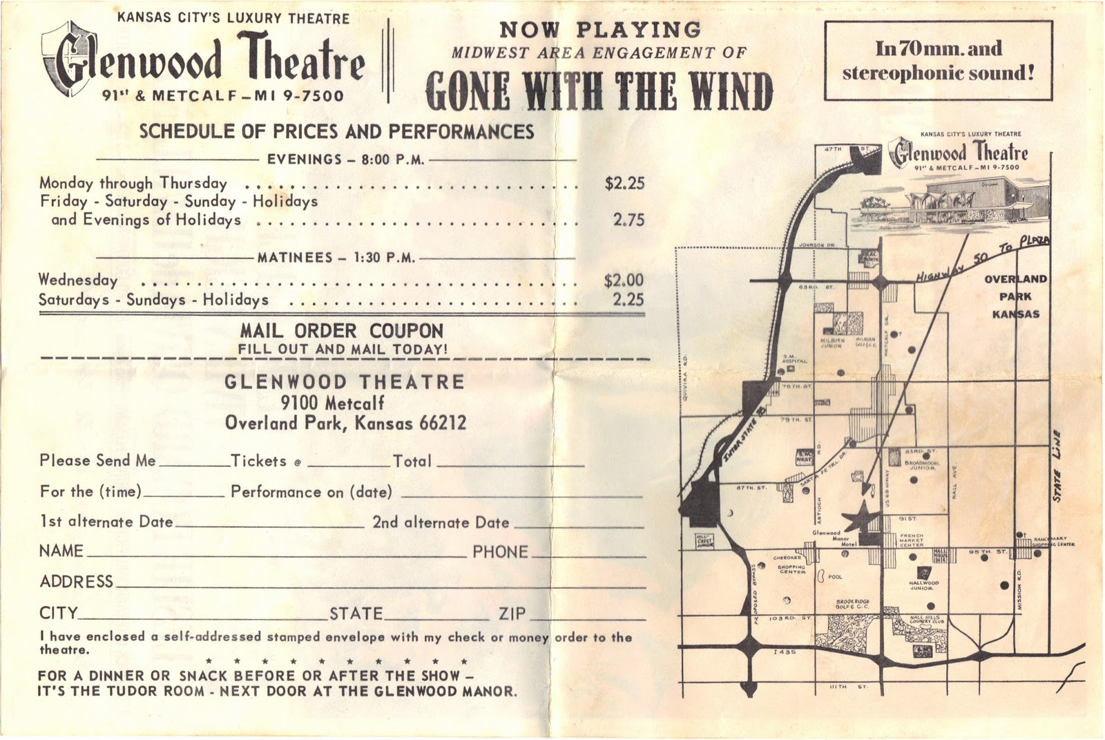 Leaves for Trees The Glenwood Theater, Overland Park, Kansas