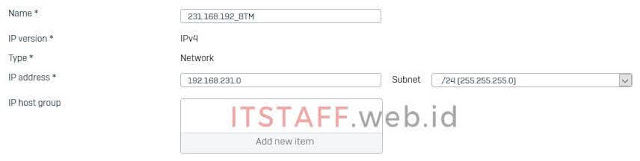 IP host Batam - ITSTAFF.web.id