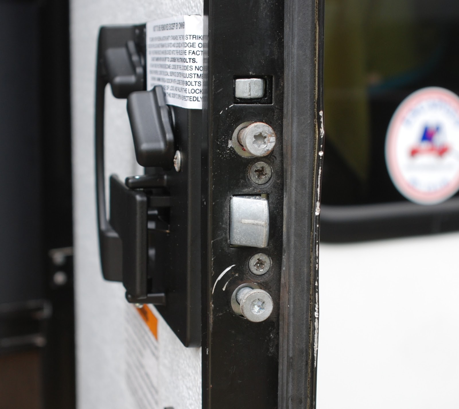 The Gypsy Boho Freedom Express: RV DOOR LOCK REPLACED