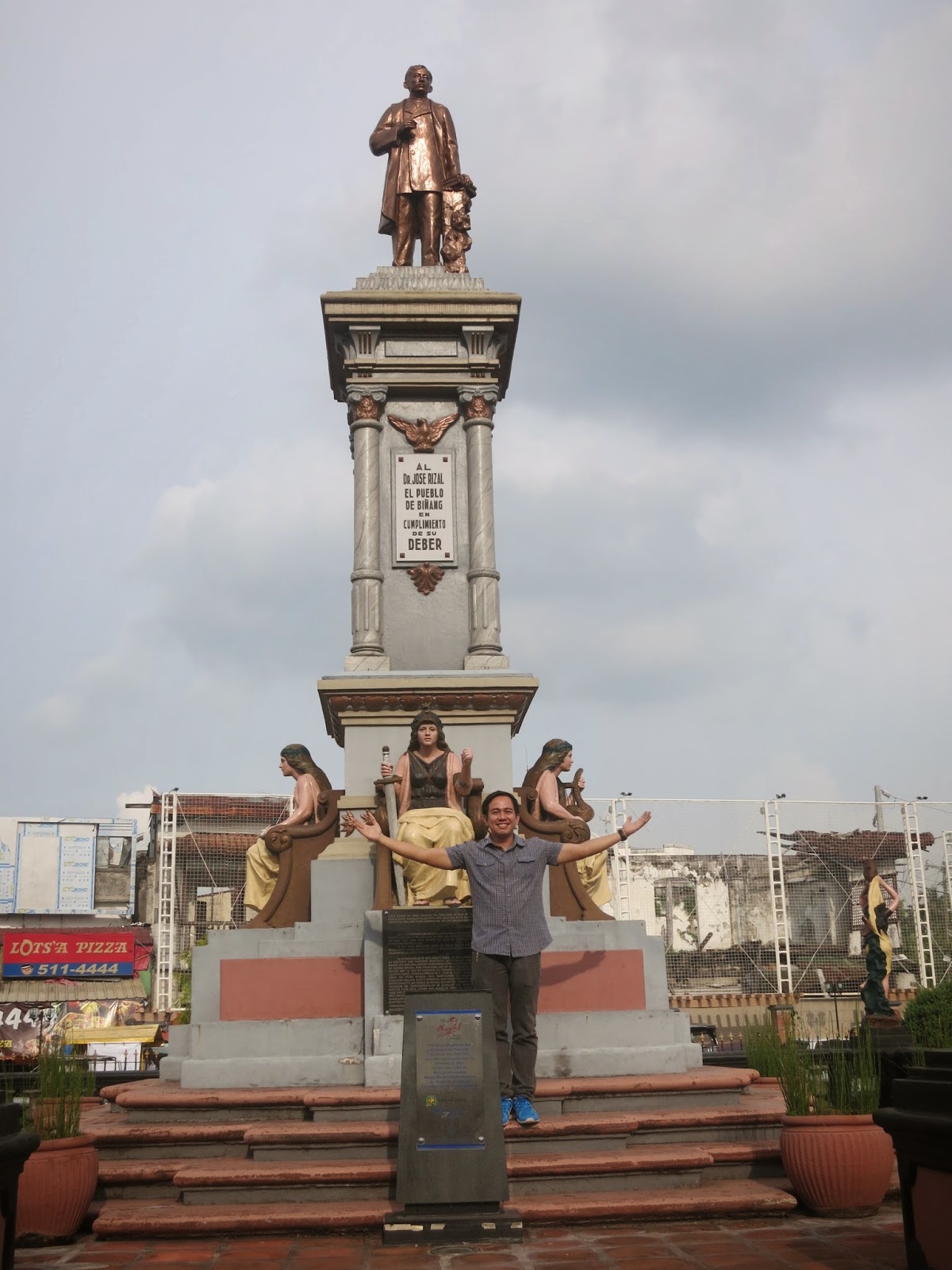 RIZAL IN BINAN, LAGUNA DR. JOSE RIZAL MONUMENTS