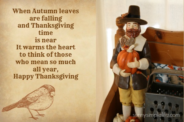 Thanksgiving poem, Thanksgiving quote