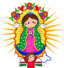 Dibujos de la Virgen de Guadalupe moderna
