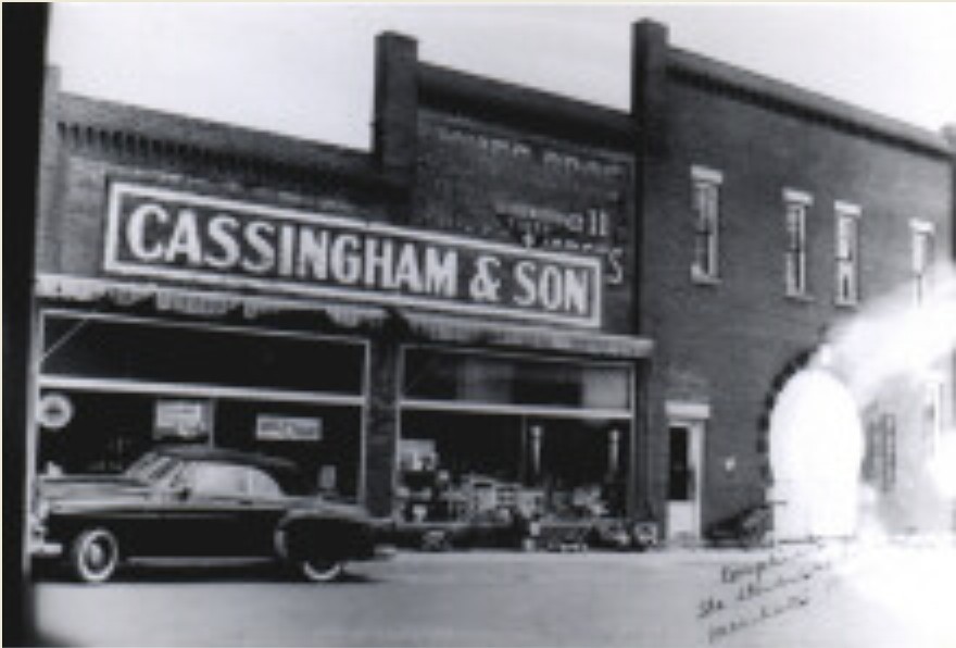 SHOW ME Johnson County West Central Missouri History Jones Brothers Mule Barn Cassingham