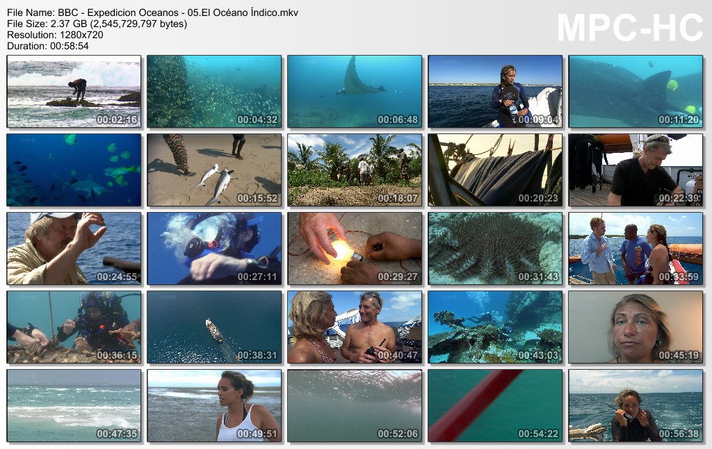 14GB|BBC|Expedicion Oceanos|HDRip|Dual Audio|MEGA|Taykun