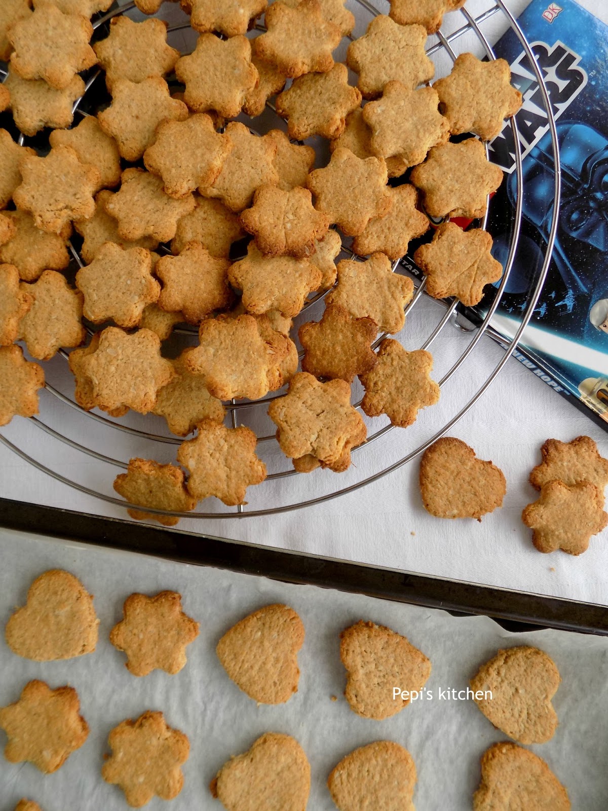 Pepi's kitchen in english Baby Cereal Cookies