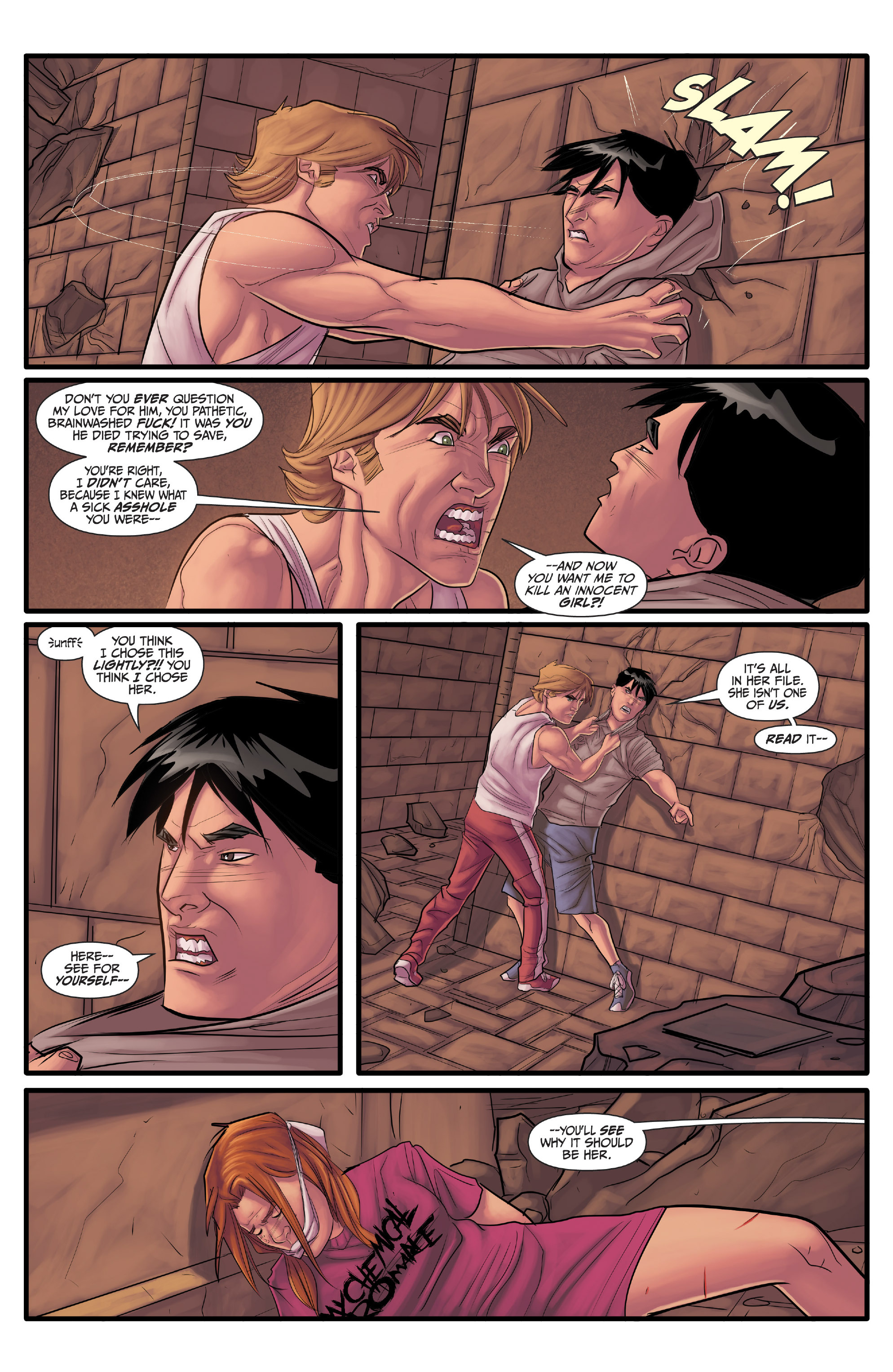 Read online Morning Glories comic -  Issue #42 - 12