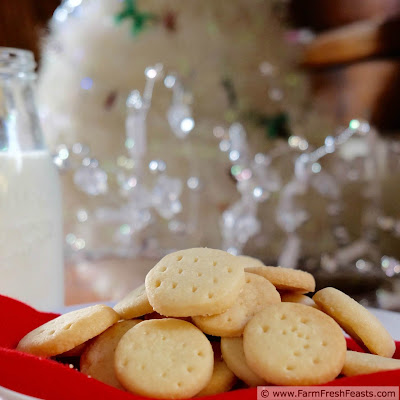 A recipe for Scottish shortbread made the way my Scottish grandma made it--4 simple ingredients, small pieces, and plenty of time to ripen before serving. This is the ultimate make ahead Christmas cookie.