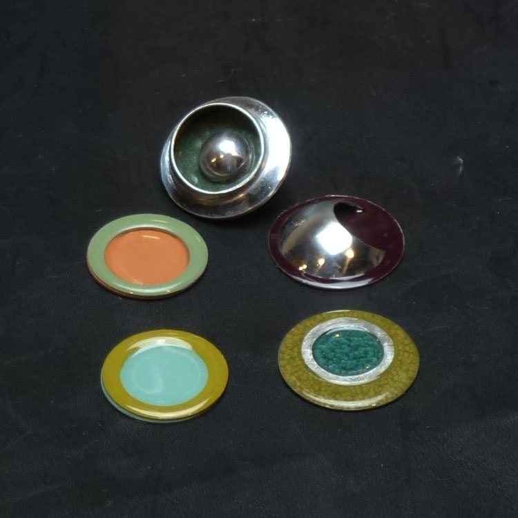 Toaster Oven Art Powder Coat Jewelry Experiments