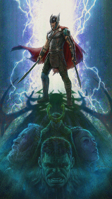 thor ragnarok phone wallpaper