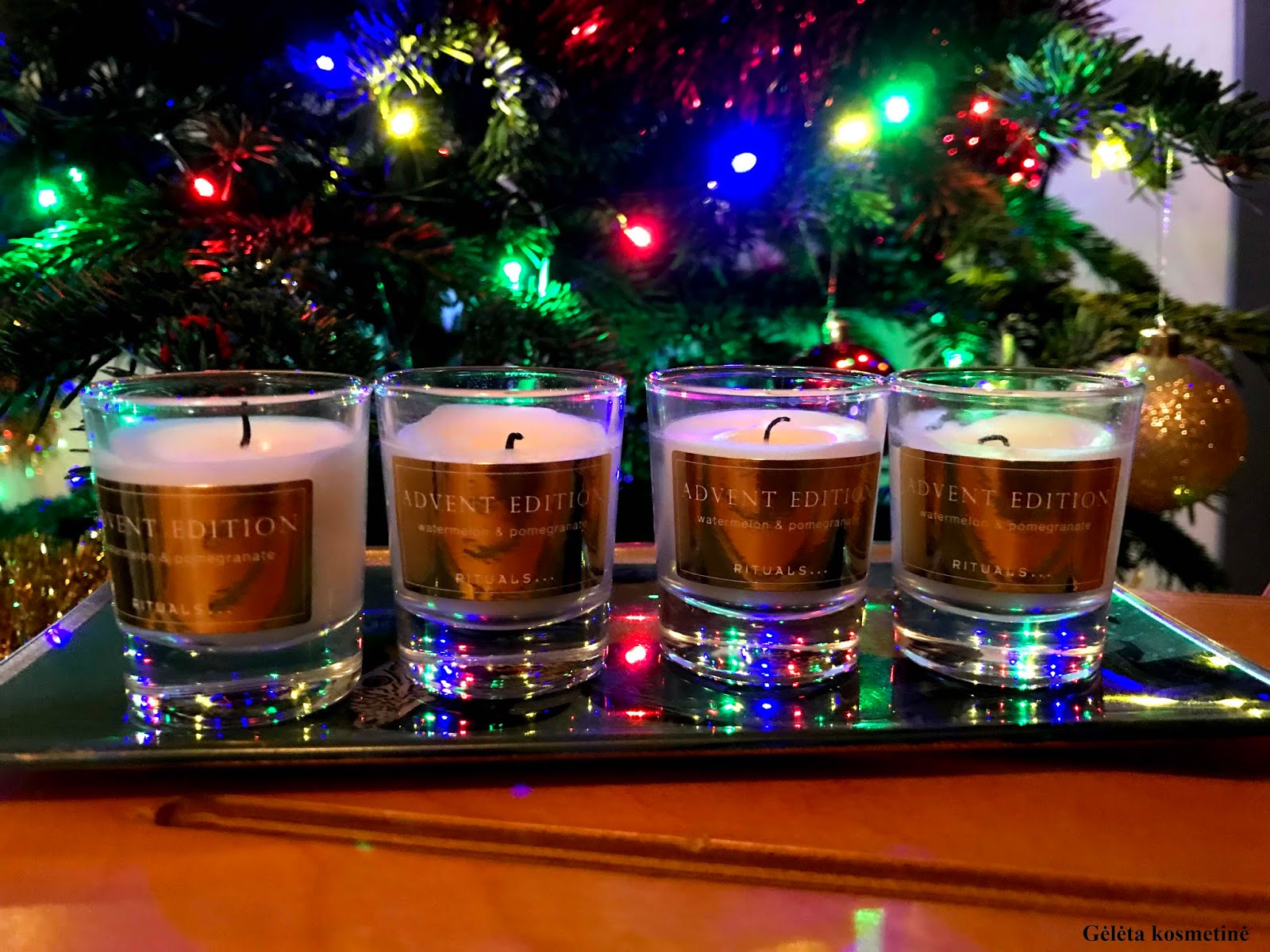 RITUALS... Advent Edition Watermelon & Pomegranate kvapnioji žvakė iš